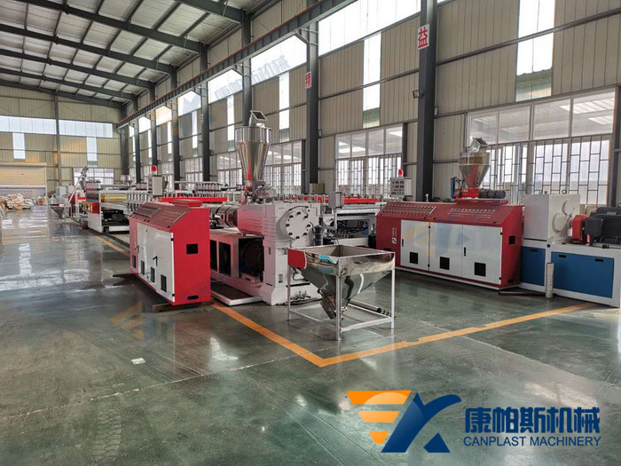 Wood Plastic furniture plate production line